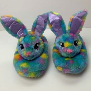 Build a Bear Workshop Tie Dye Bunny Slippers